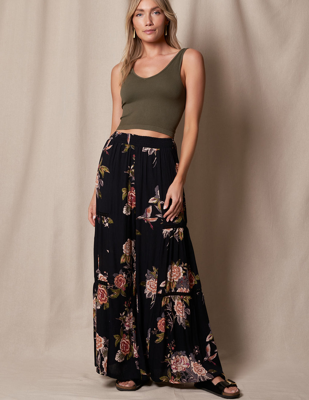 Aida Palazzo Pants - Small Only — Sivana