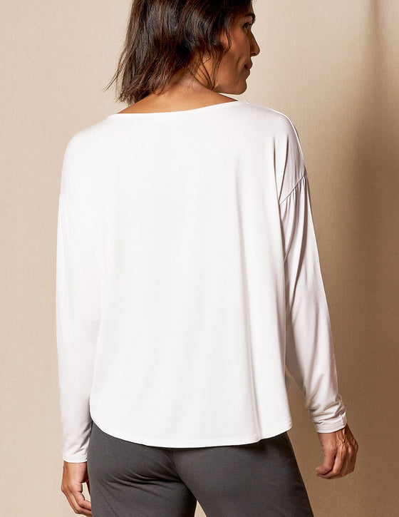 Bamboo Dolman Long Sleeve Tee — Sivana