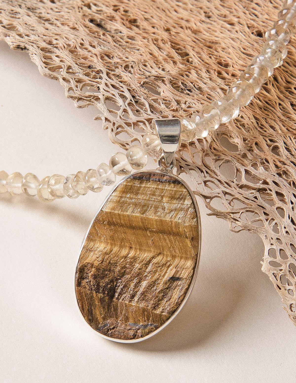 Tiger's Eye Gemstone Bead Endless Necklace - KD Fine Jewelers