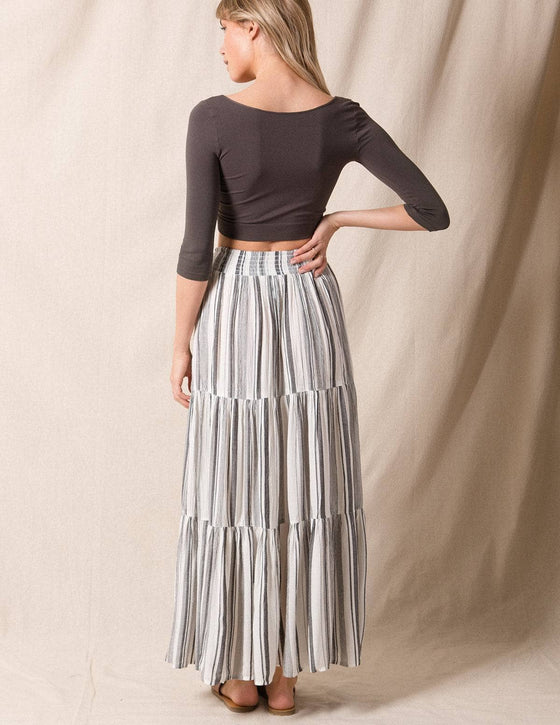 Haven Tiered Maxi Skirt