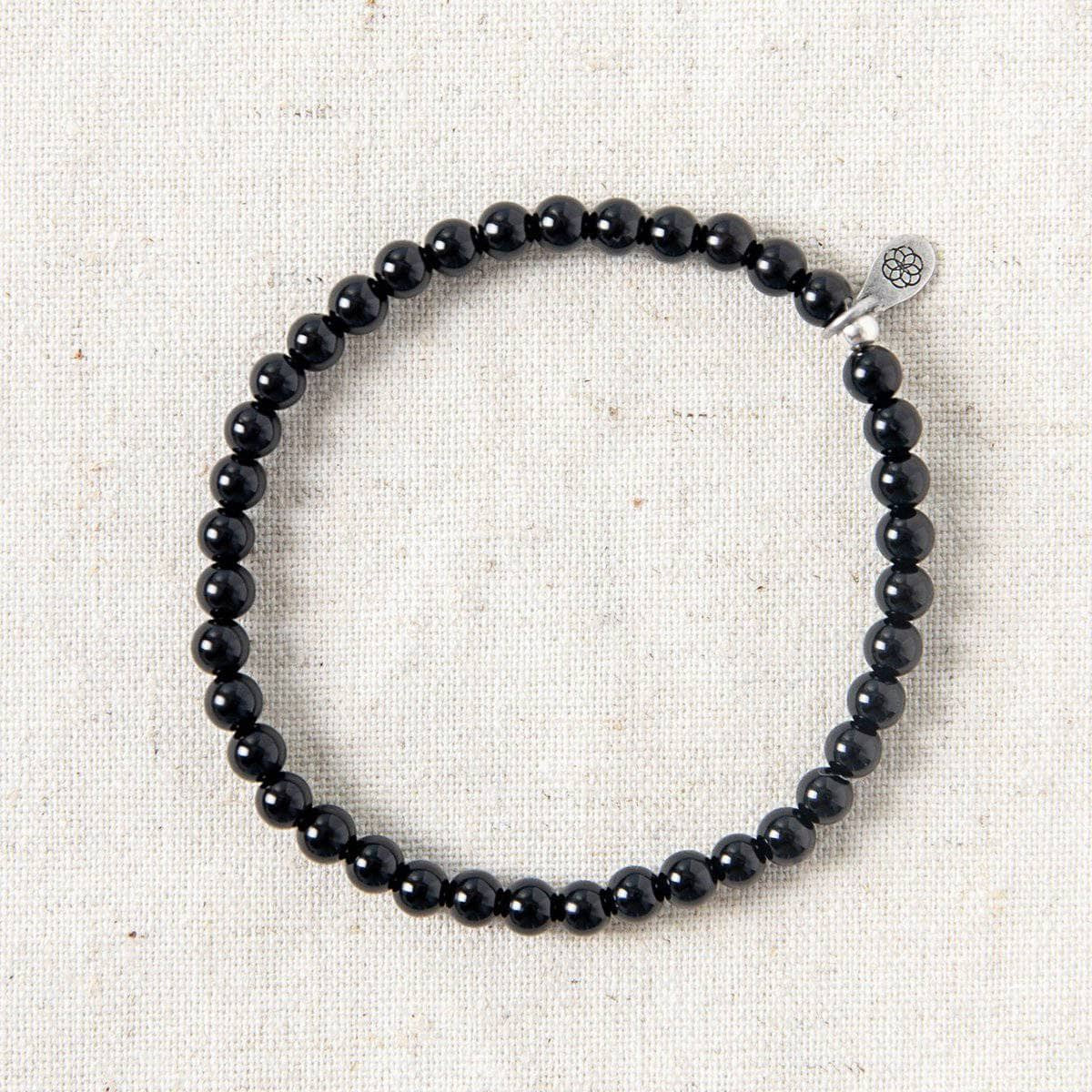 Black Tourmaline Stones Spiritual Bead Bracelet (12mm Beads) - Lazaro Brand  Spiritual Store