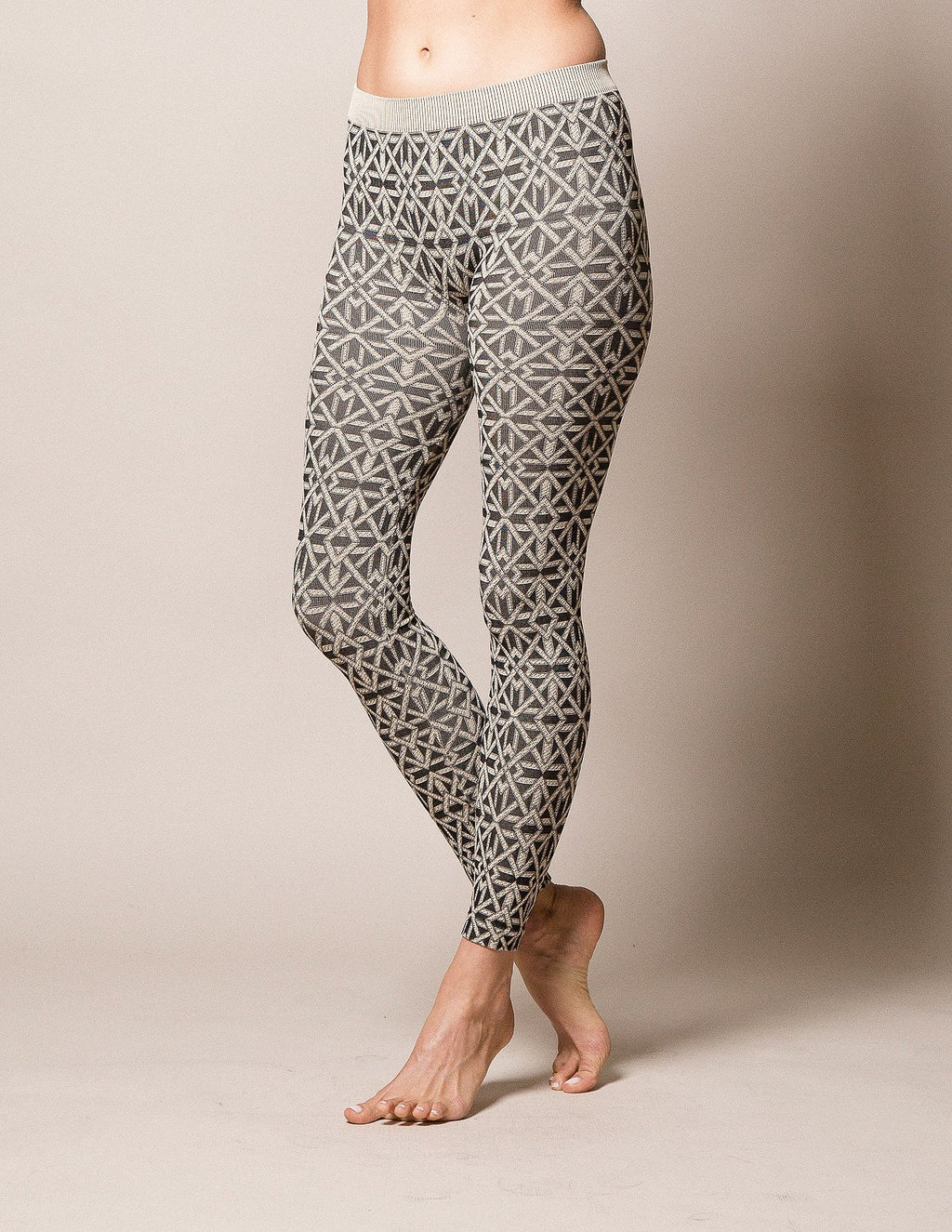 Control Fit Geo Pattern Leggings — Sivana