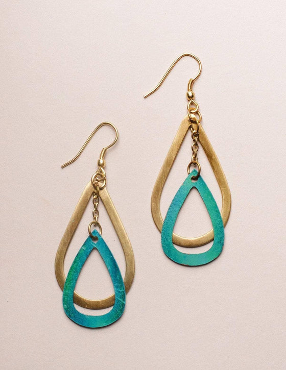 Fair Trade Dewdrop Earrings — Sivana