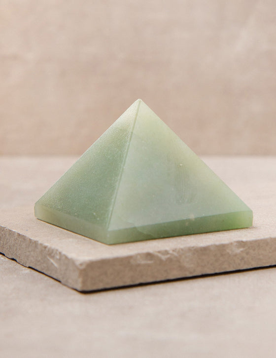 Green Aventurine Pyramid — Sivana