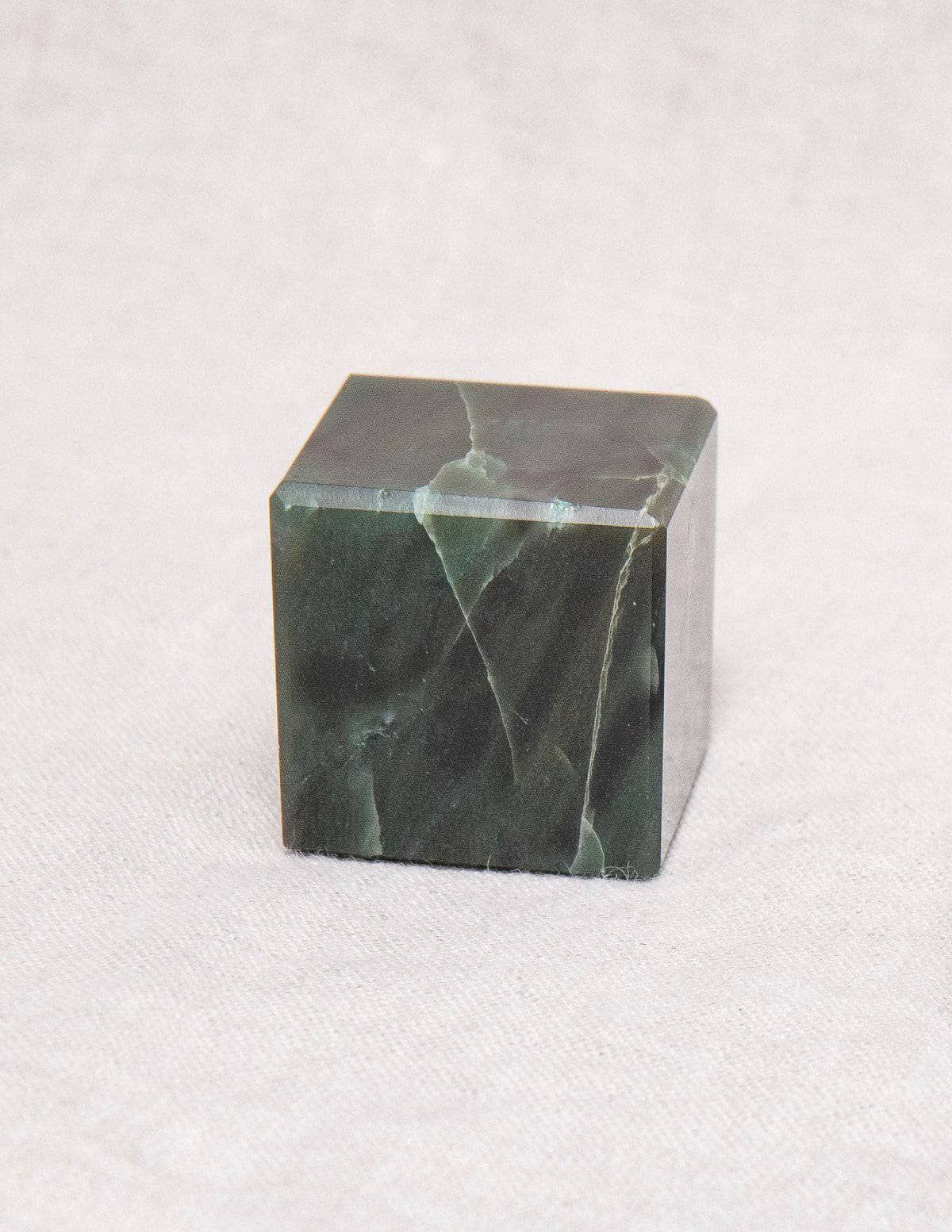 Green Jade Cube — Sivana