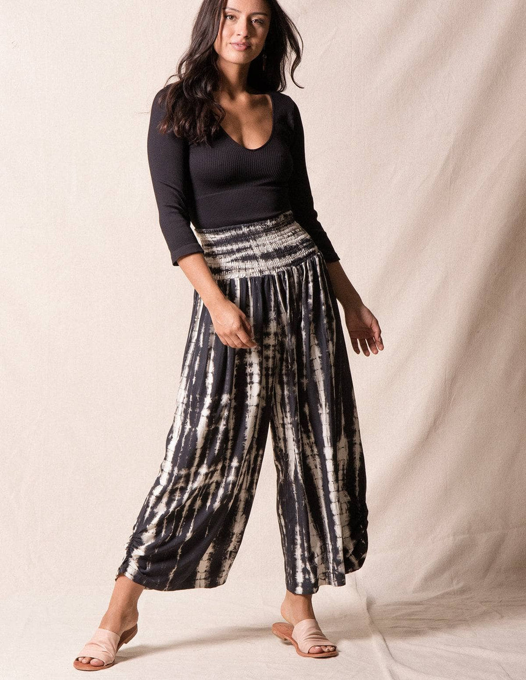 Handmade Bali Pants - Shibori Tie-Dye — Sivana