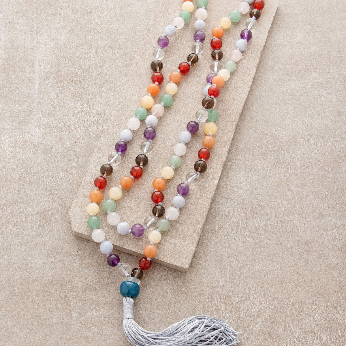 Chakra Mala Bead Necklace