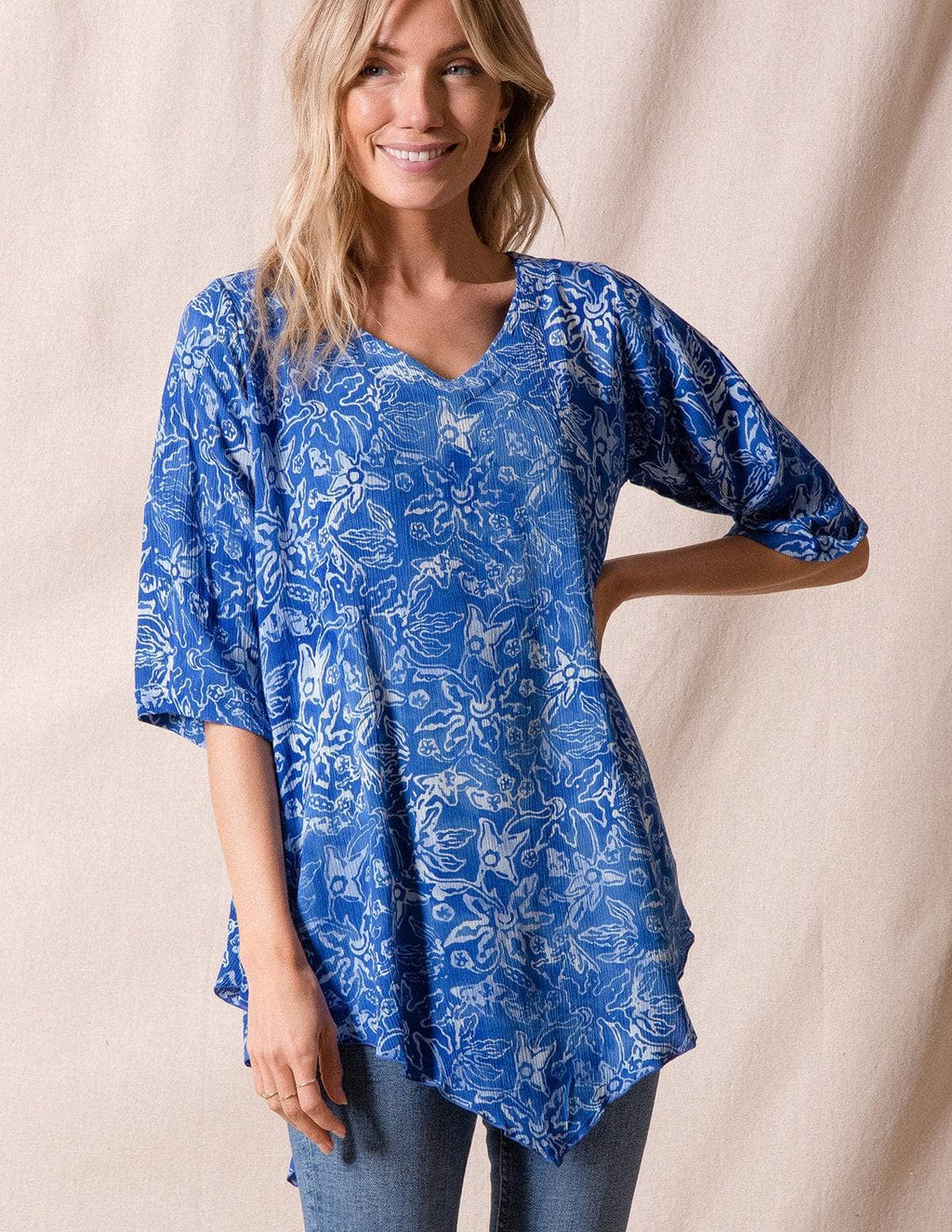 Island Batik Tunic - Nautica — Sivana