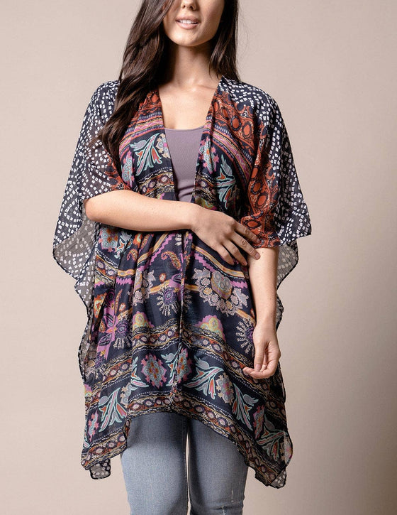 AKHILAM Women's Embellished Lace work Chiffon Bandhani Saree With  Unstitched Blouse Piece (Black_SIMYA25802C_TFH) : Amazon.in: Fashion
