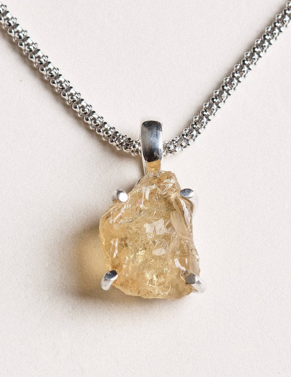 Wholesale Raw Citrine Necklace for your store - Faire