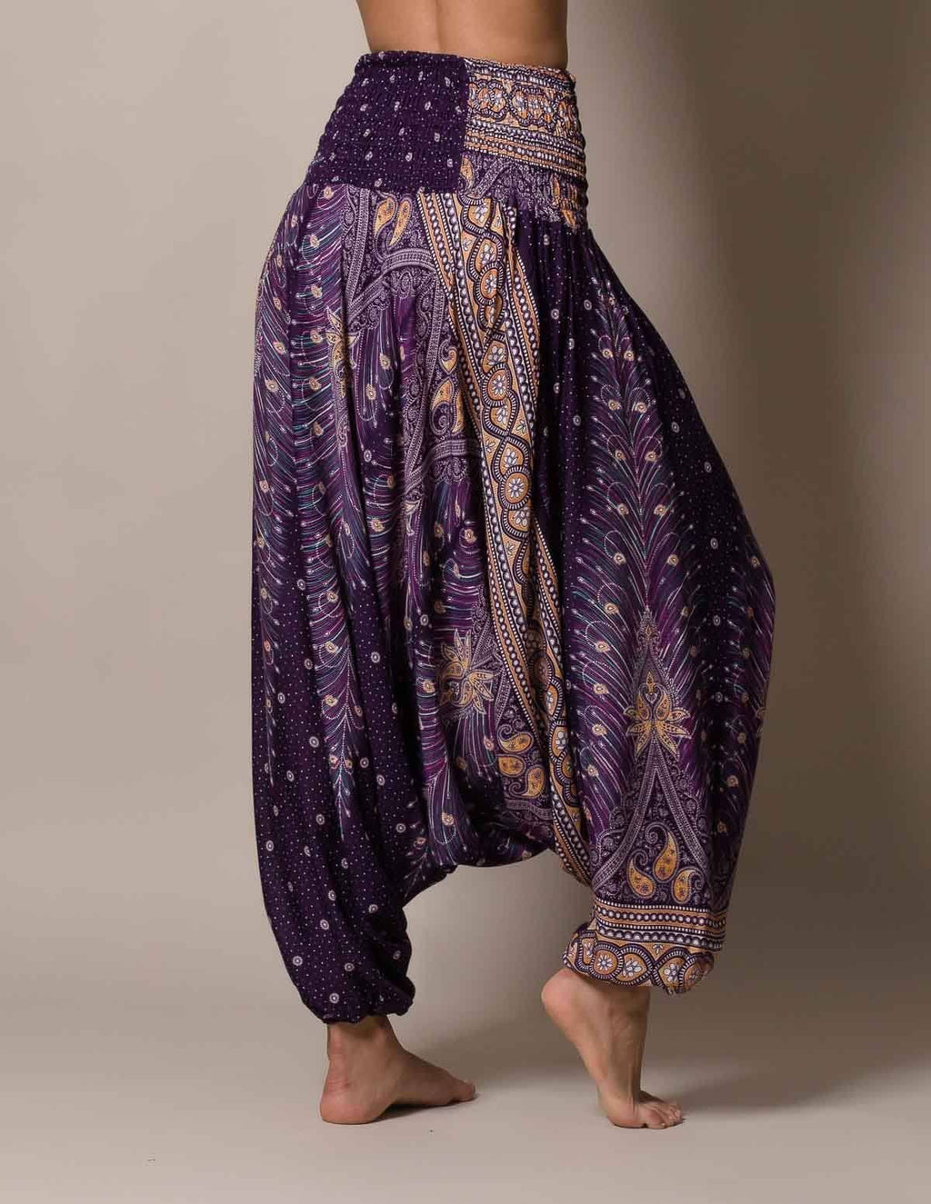 Peacock Harem Pants / Dress - 2 Way — Sivana