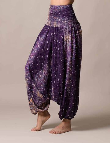 Peacock Harem Pants / Dress - 2 Way — Sivana