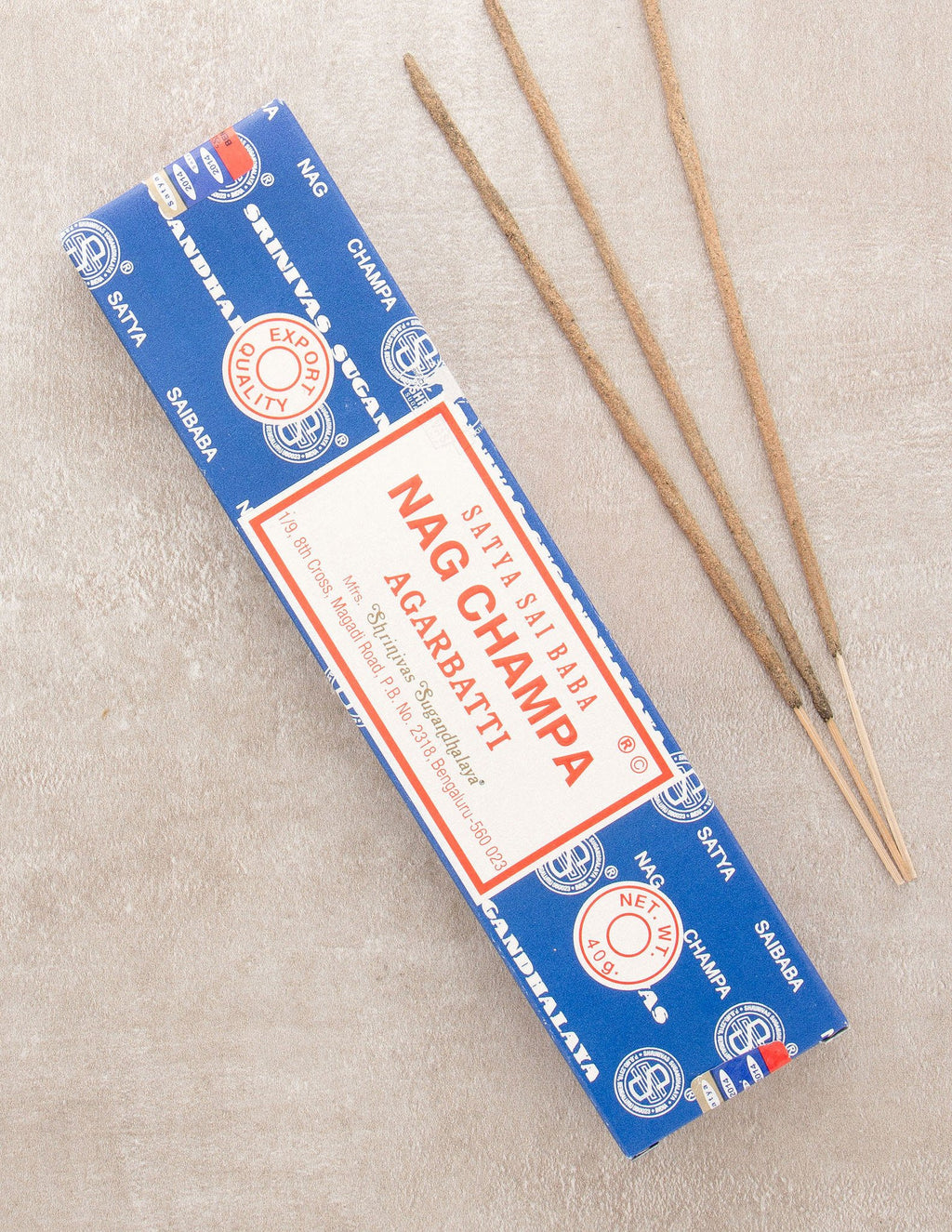 Sai Baba Nag Champa Incense — Sivana