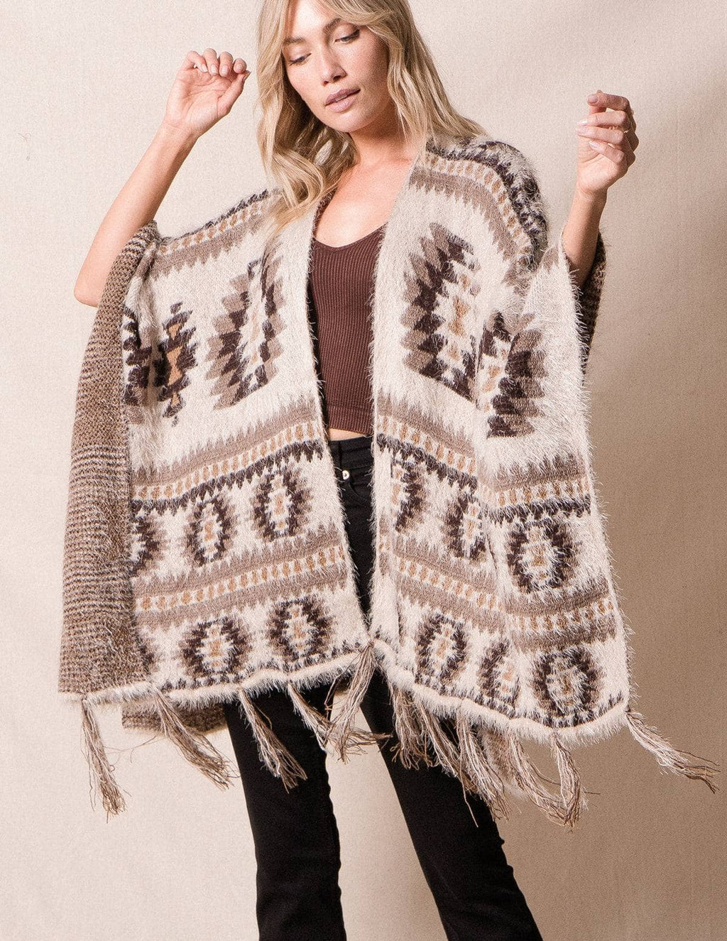 Sante Fe Poncho Wrap — Sivana