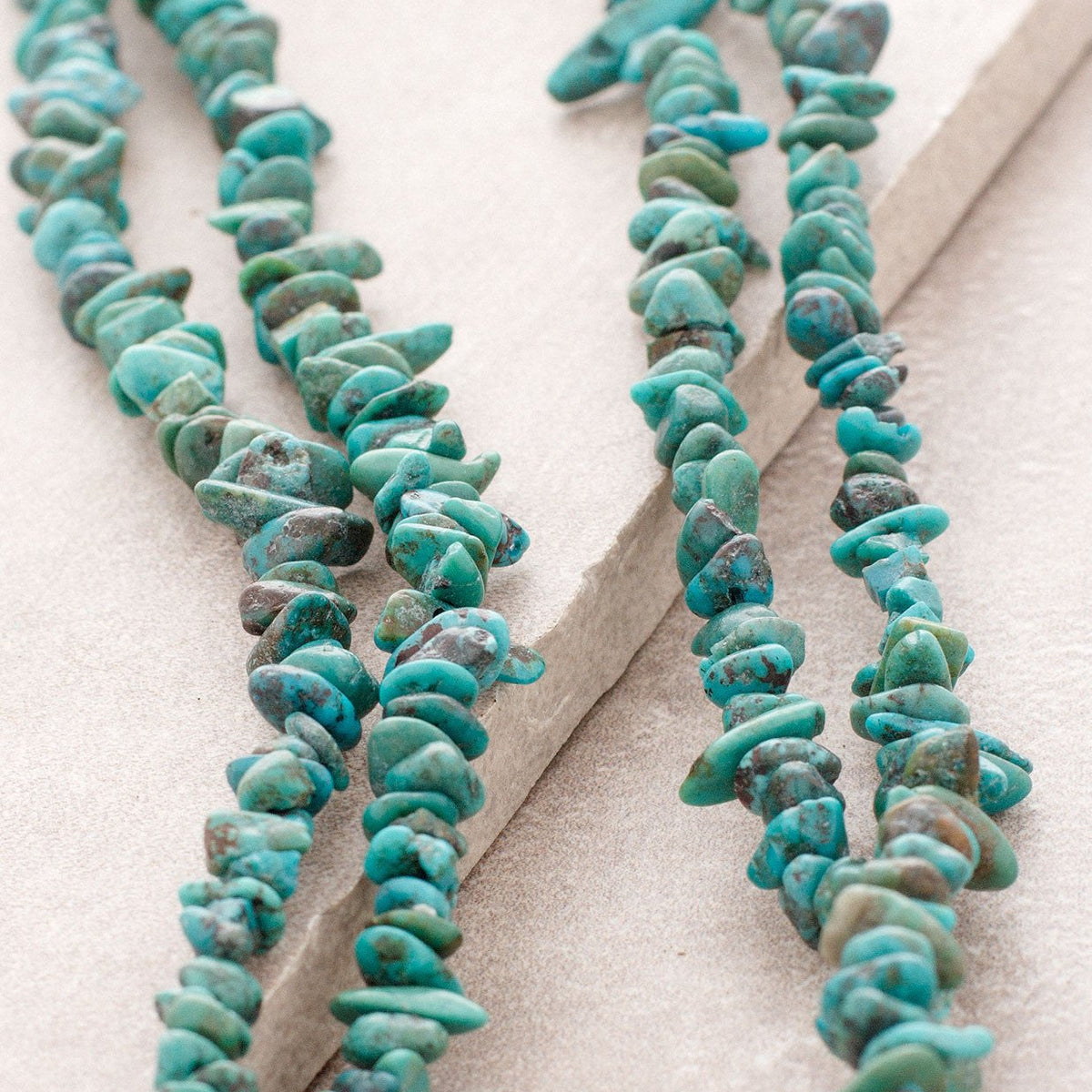 36 Inches Necklace 9 Mm Natural Turquoise Chips Genuine Natural Color Turquoise  Chip Stands 2216 - Etsy