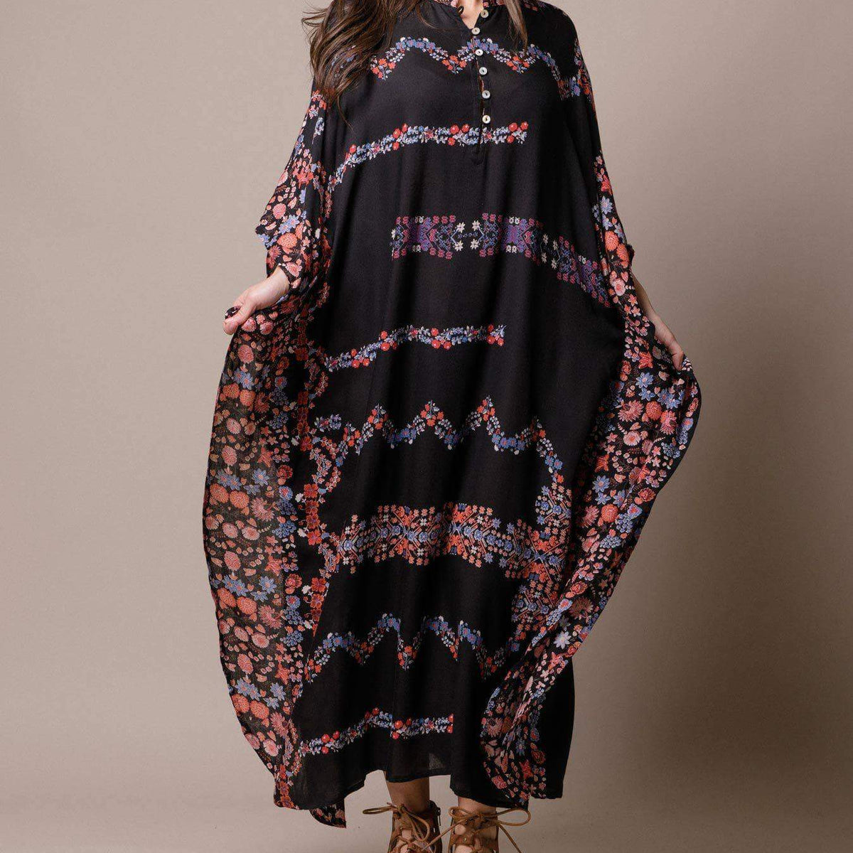 Zahara Kaftan Dress — Sivana