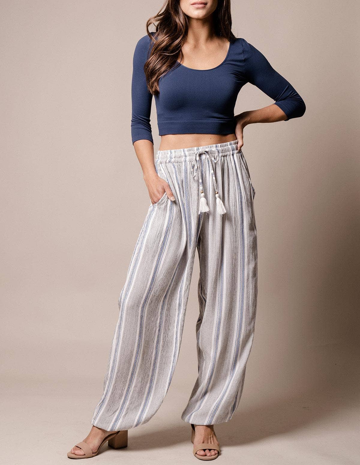 Flowy jogger trousers